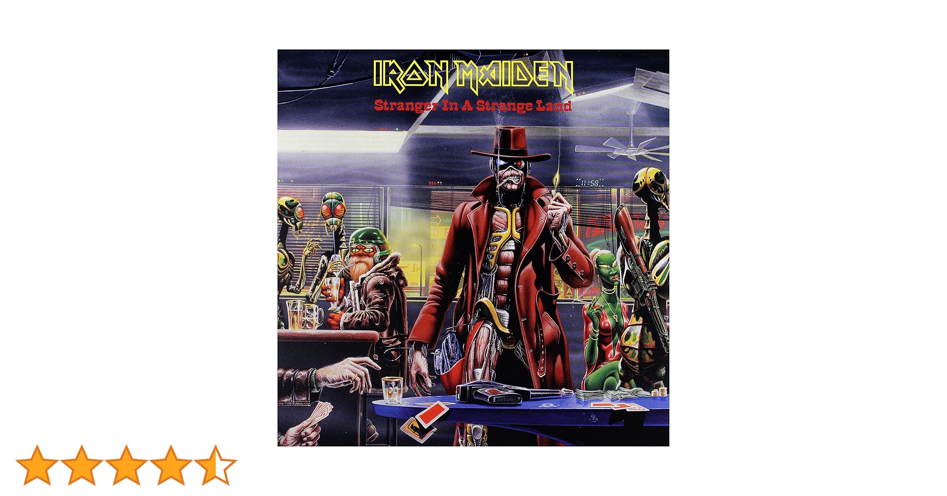 アイアン・メイデン/Stranger In A Strange Land Camiseta Iron Maiden Stranger in a Strange Land (BR, Alfa